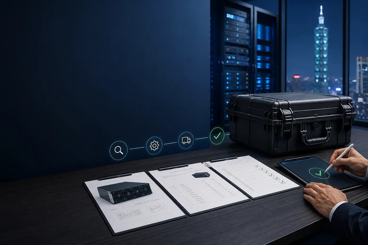Brand scene for GPU server selection, configuration, and procurement review